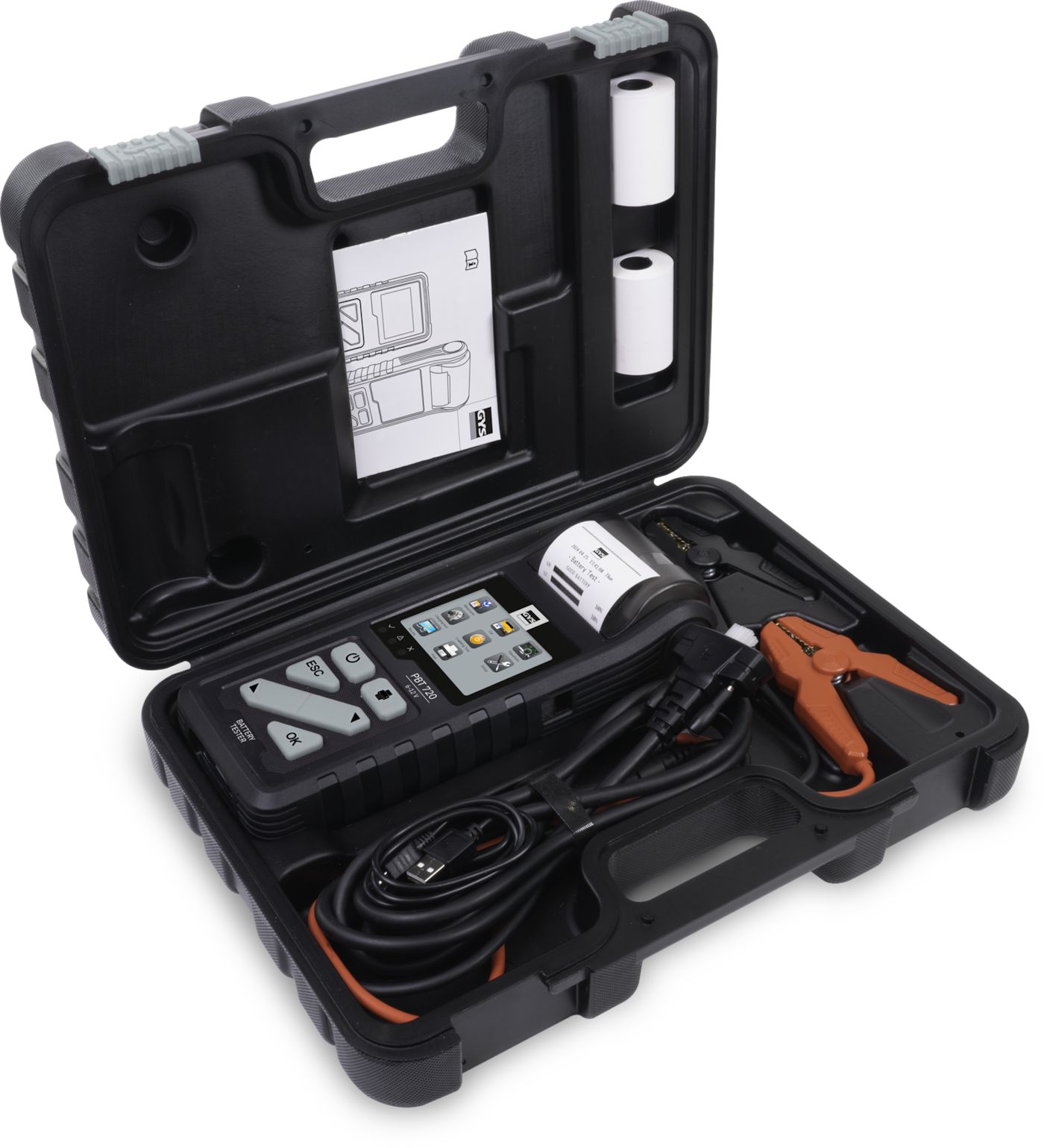 GYS pbt720 akkutesteri tulostimella/usb 6/12v start/stop - Image 2