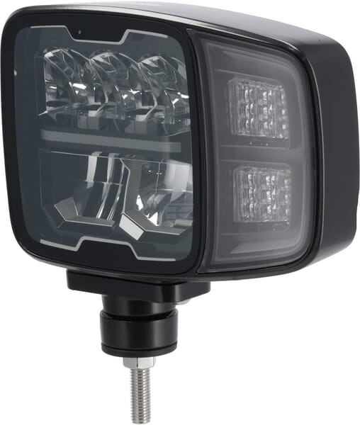LA10215HEAT Ajovalo LED, suorakulmainen, 12/24V, 220 x 197,2 x 80,5 mm, lämmitettävä, kauko- ja lähivalo, vasen