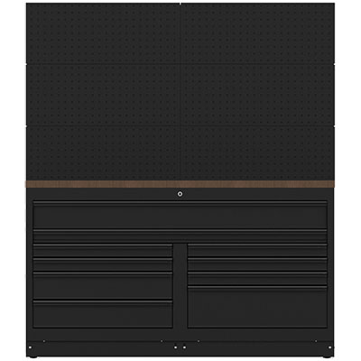 BOXO KALUSTEKOKONAISUUS 1722MM reikälevyllä