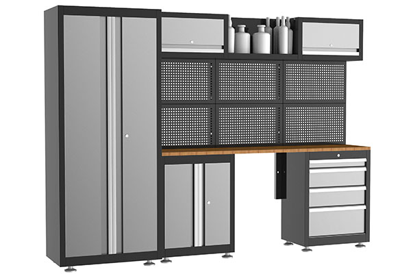 KALUSTEKOKONAISUUS TYÖPÖYTÄ XL-TOOLS L2600,K1830,S460MM