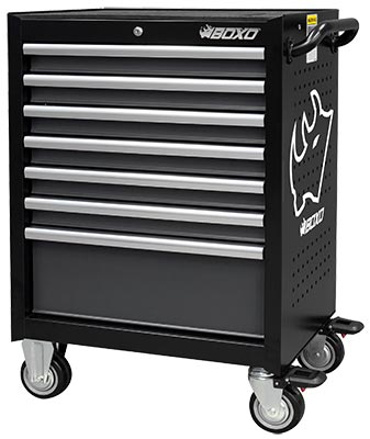 TYÖKALUVAUNU BOXO 680X480X1020MM ilman työkaluja